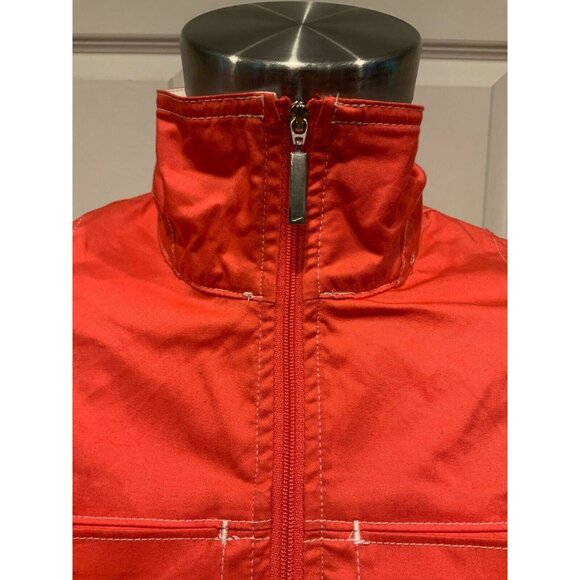 Nike Dark Coral Pink Lightweight Zip-Up Jacket W/ Snap Cuffs, Size XS, NWT! - Picture 2 of 11